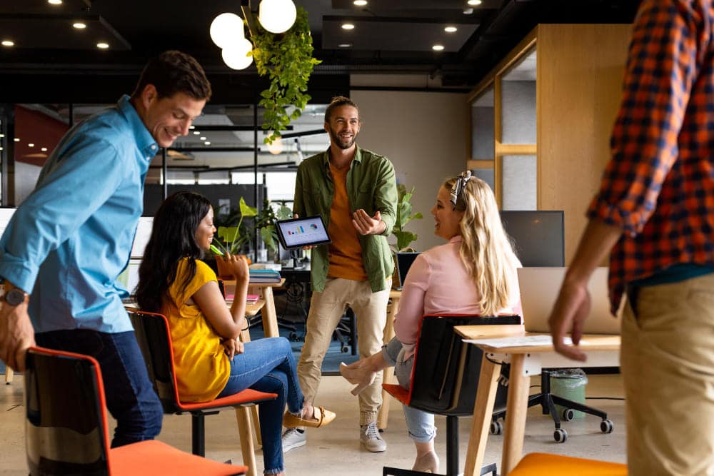 Organización de eventos corporativos en espacios de coworking.